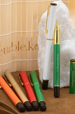 Metallic Executive Pen Cap Style