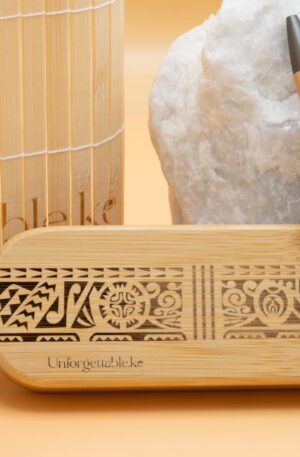Executive Bamboo Pen Holder